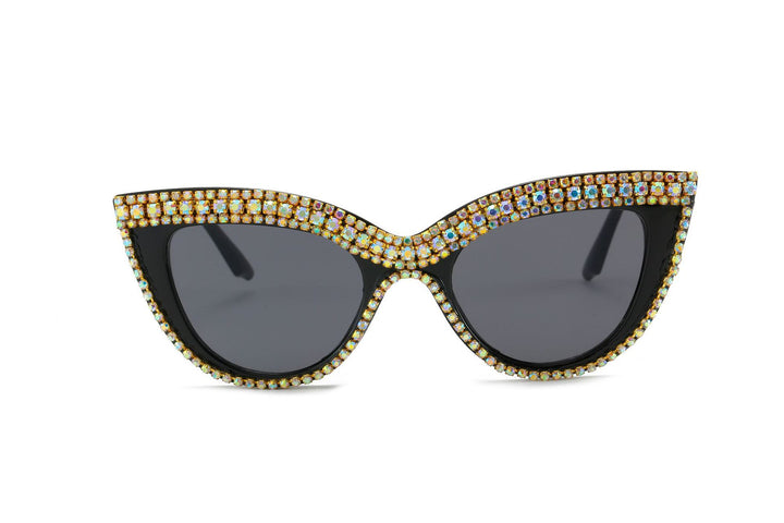 Statement Cat-Eye Sunglasses with Crystal Detailing Stornfield