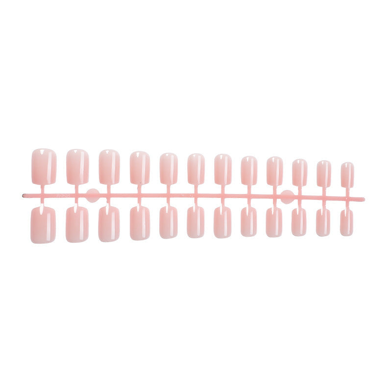 Acrylic nail set with natural finish and luxurious shine Stornfield