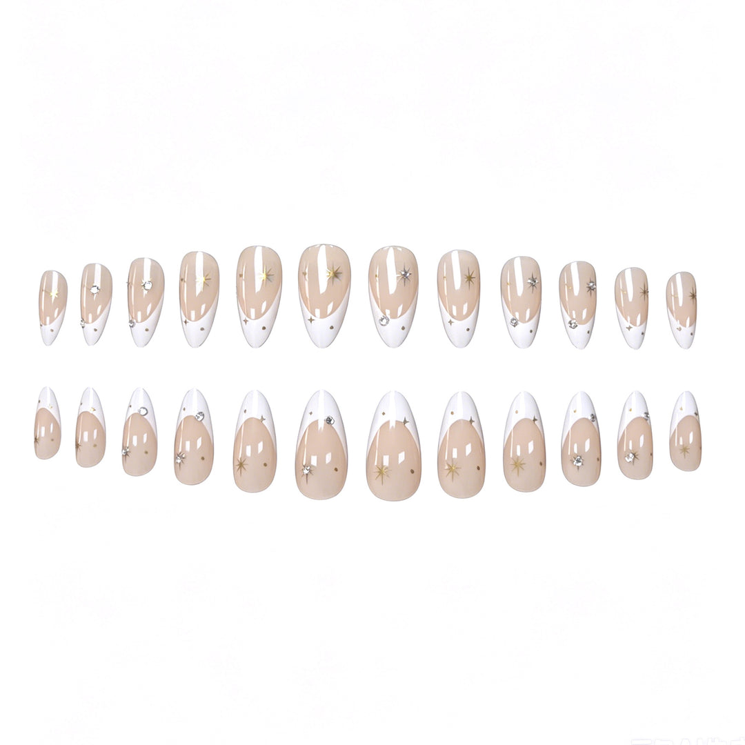 Elegant Accented Stiletto Nail Art Enhancements Stornfield