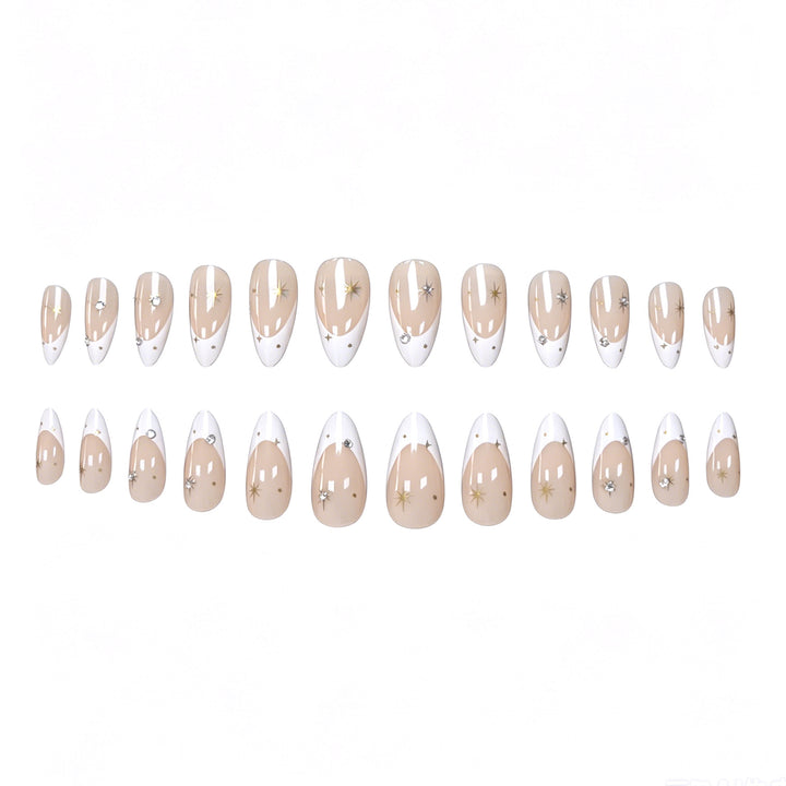 Elegant Accented Stiletto Nail Art Enhancements Stornfield