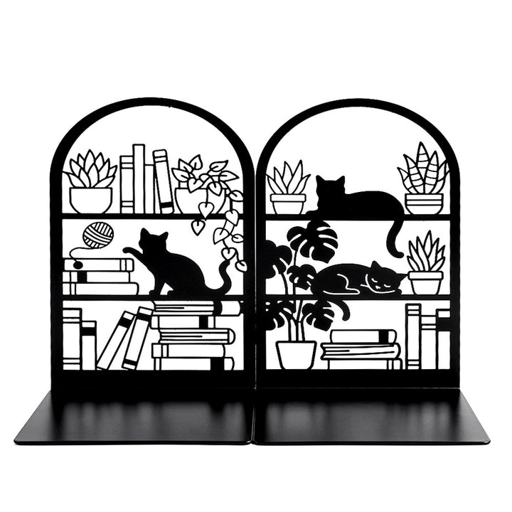 Cat-Themed Bookend