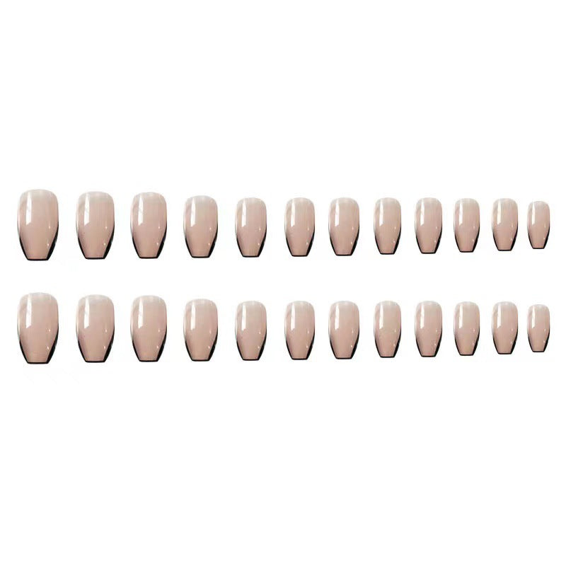 Artful nail extensions with elegant French tips Stornfield