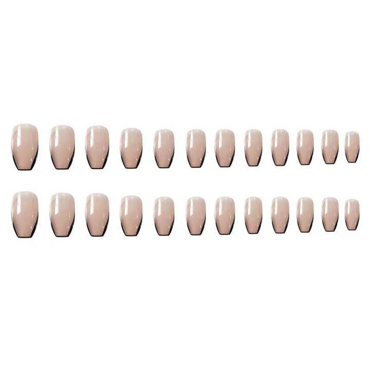 Artful nail extensions with elegant French tips Stornfield