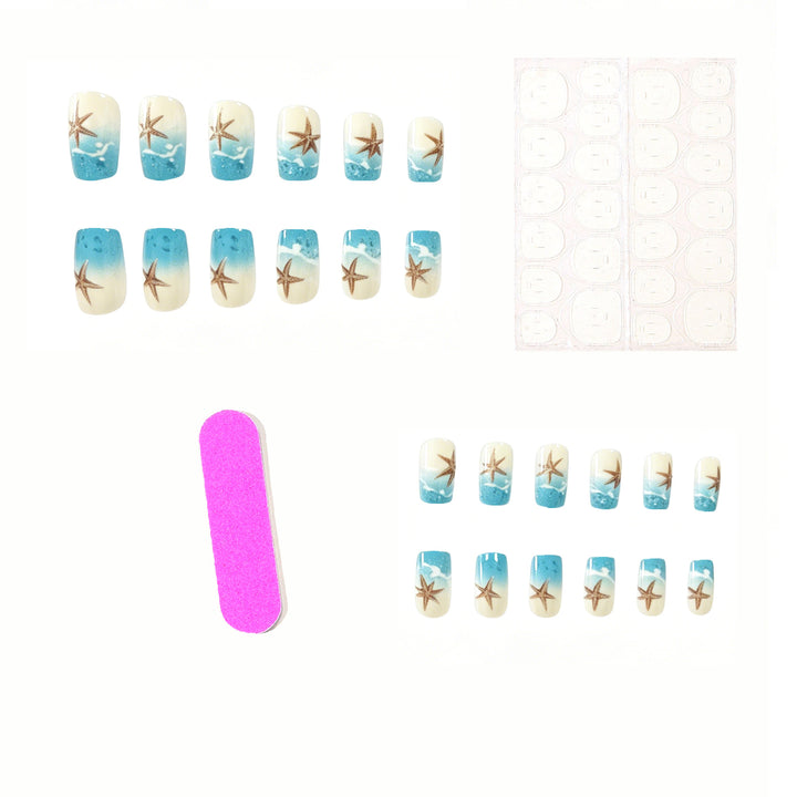 Coastal Themed Nail Art Stornfield