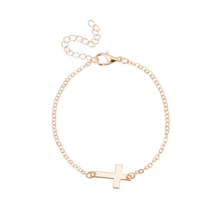Minimalist Cross Bracelet Stornfield