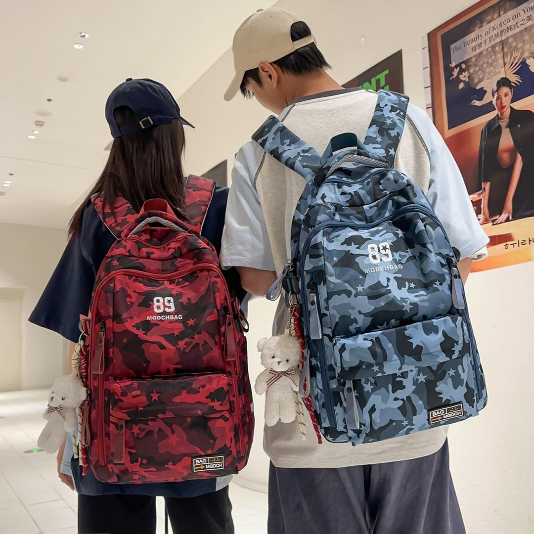 Versatile Camouflage Backpack with Multi-Pocket Design Stornfield