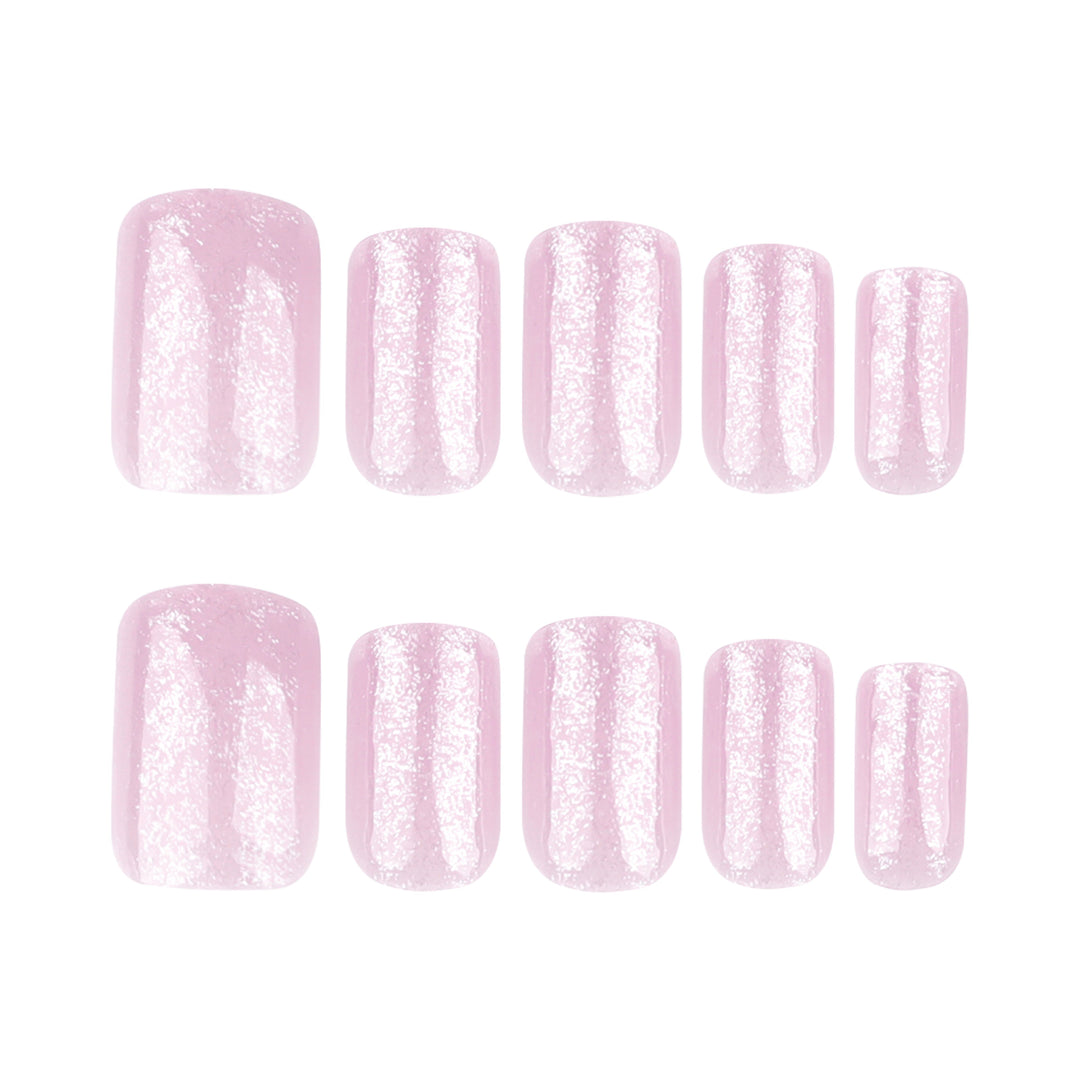 Artistic Nail Extensions with Glittering Finish Stornfield