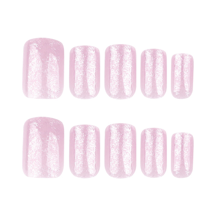Artistic Nail Extensions with Glittering Finish Stornfield