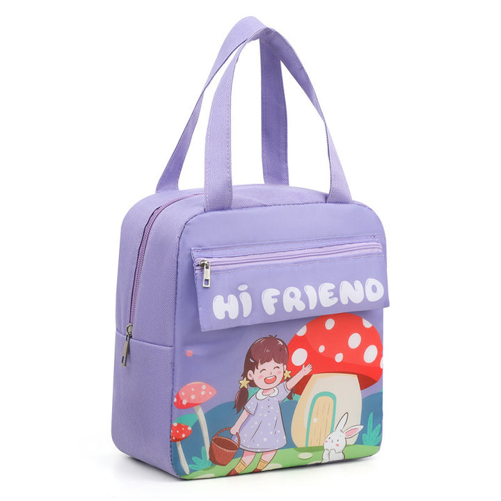 Cartoon-Themed Insulated Lunch Bag Stornfield
