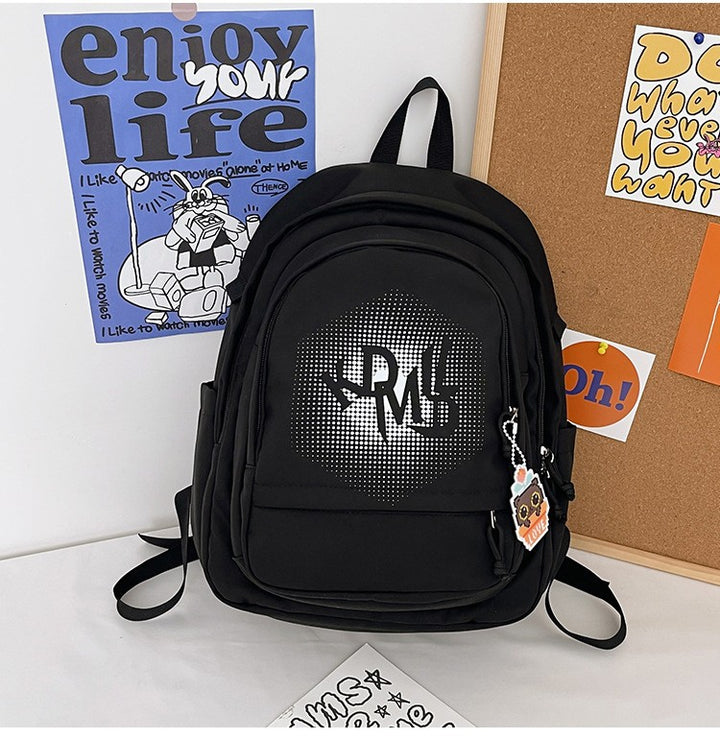 Casual Graphic Print Backpack