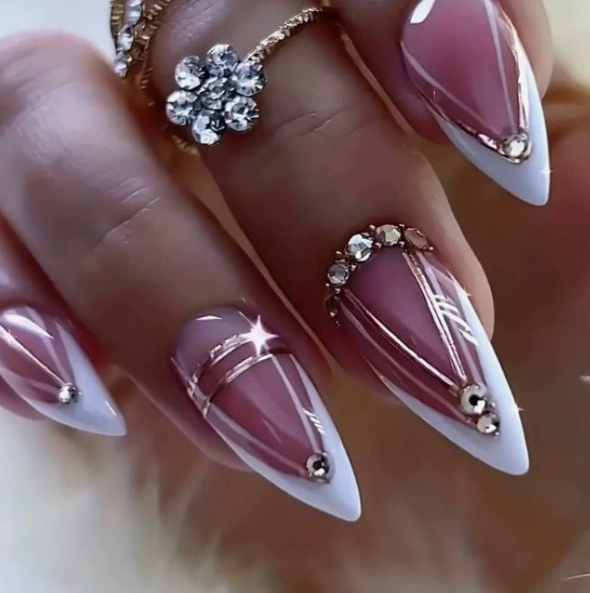 Elegant Stiletto Nail Art Enhancements Stornfield 1789915965