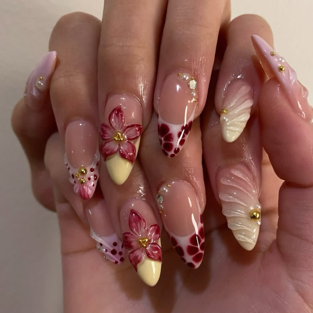 Artistic Floral Nail Design Kit Stornfield