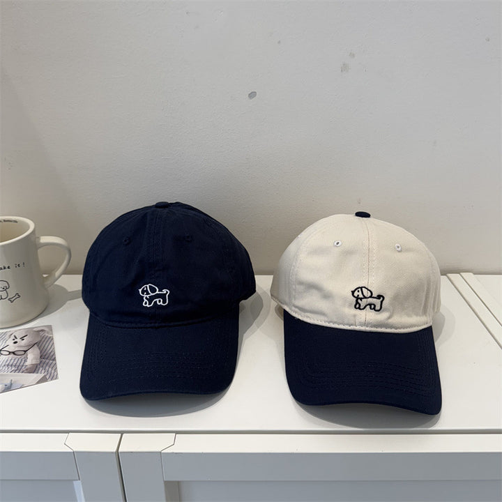 Men's Casual Dog-Embroidered Cap Stornfield