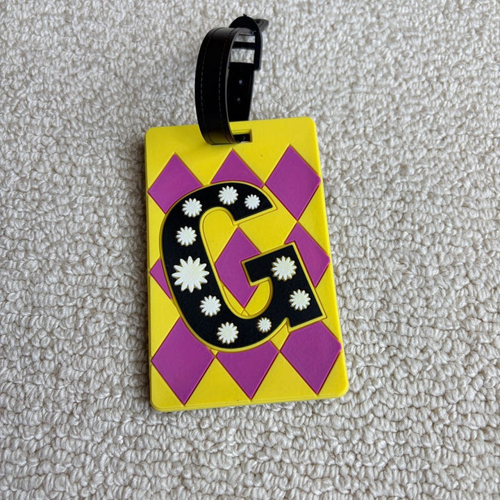 Personalized Striped Luggage Tag Stornfield