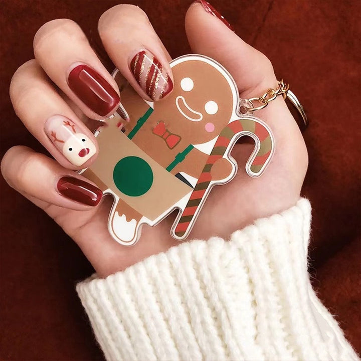 Fun Character-Themed Press-On Nail Art Stornfield