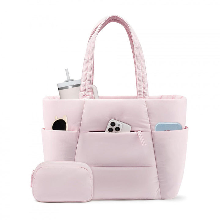 Stylish and Padded Tote Bag with Removable Interior Pocket Stornfield