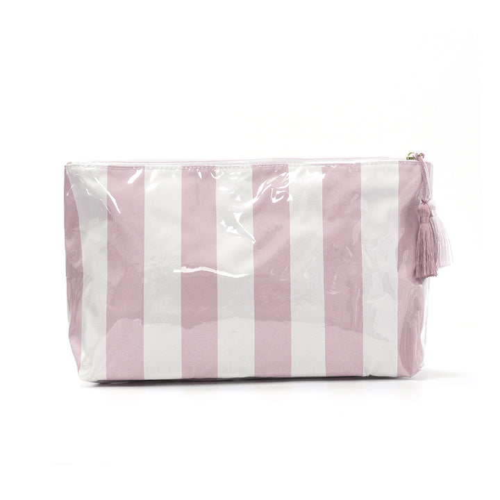 Cosmetic pouch with practical zipper and colorful checkered pattern Stornfield