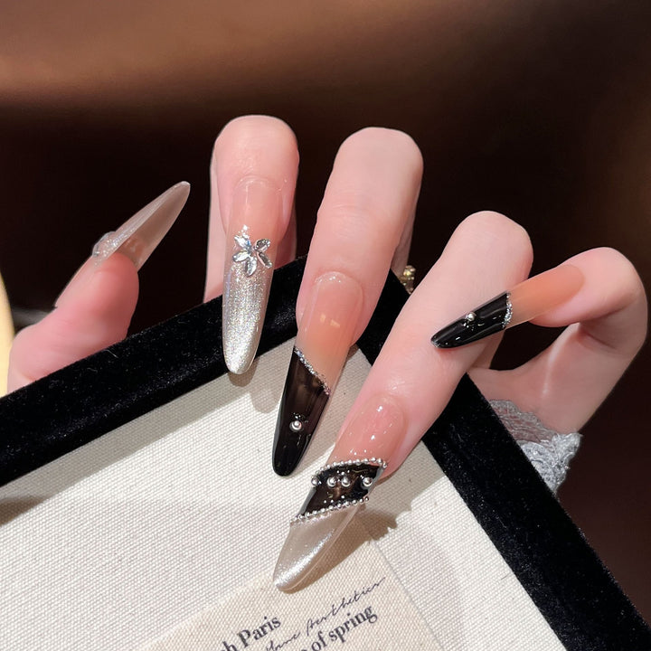 Elegant Stiletto Press-On Nail Extensions Stornfield