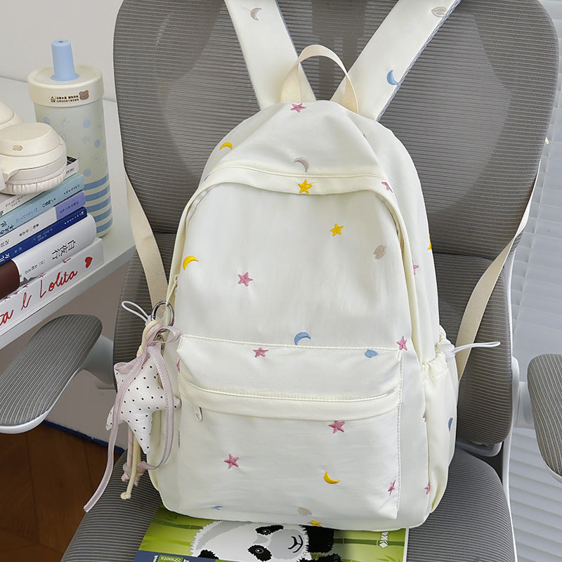 Embroidered Moon and Star Backpack Stornfield