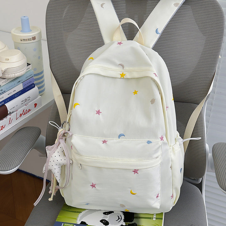 Embroidered Moon and Star Backpack Stornfield