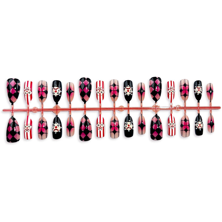 Theatrical Pattern Press-On Nail Set
