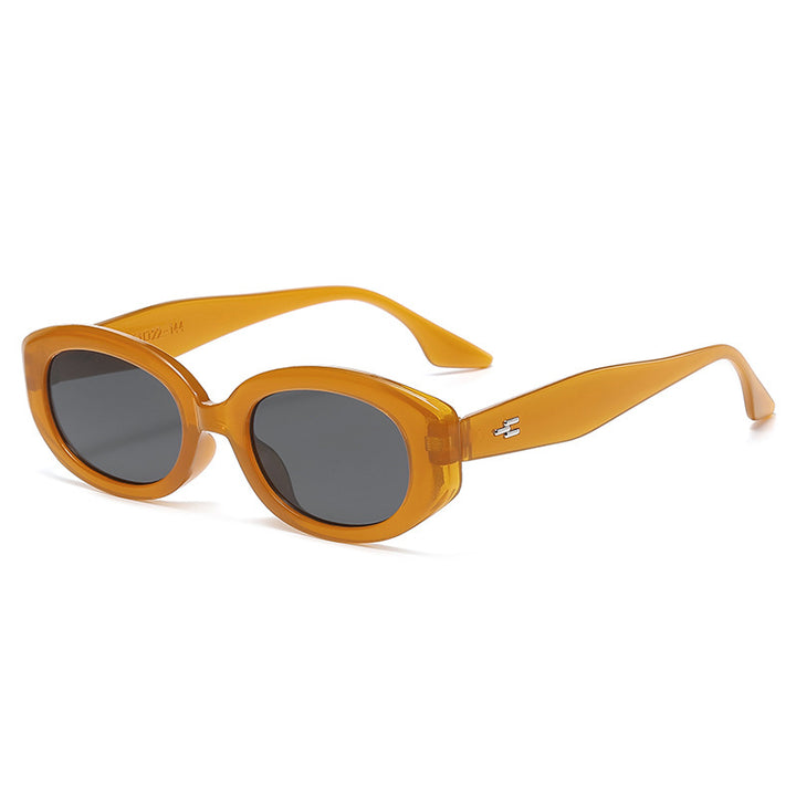 Women's fashionable sunglasses with modern, oval frame Stornfield