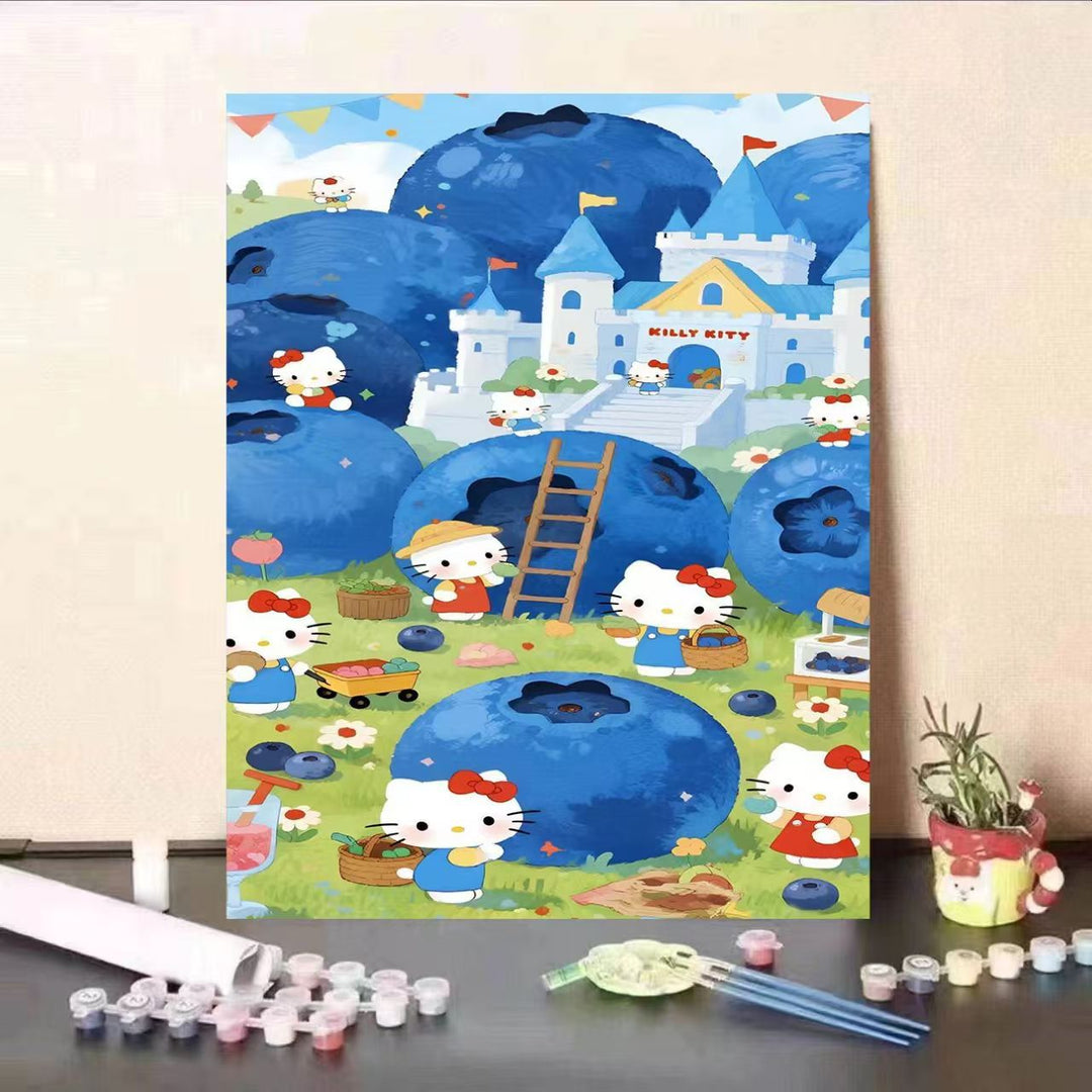 Cute Cartoon Character Paint by Numbers Kit Stornfield