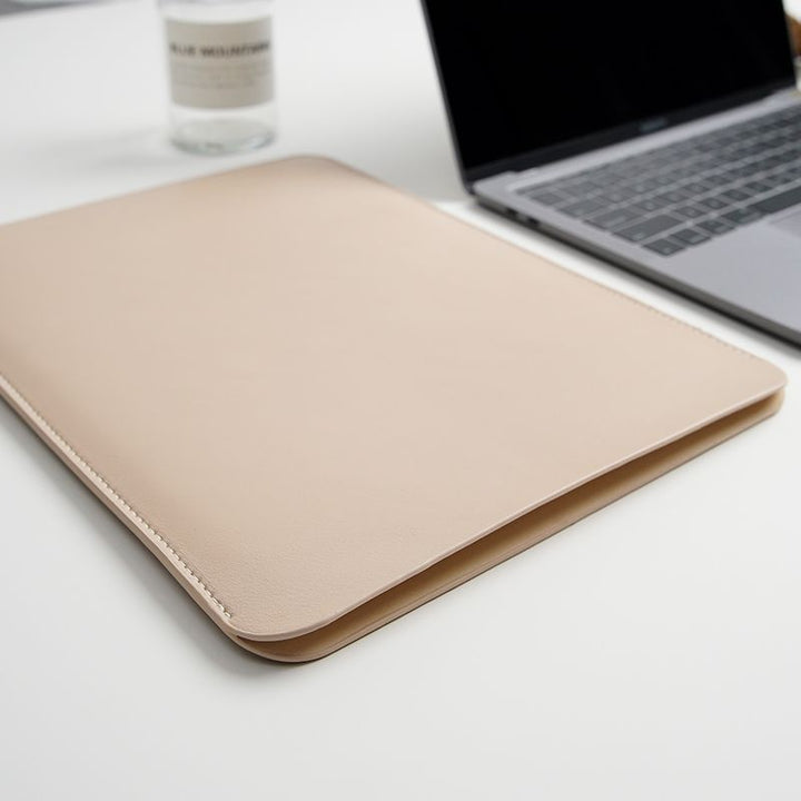 Sleek Leather Laptop Sleeve Stornfield