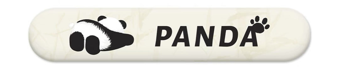 Artistic Panda-Themed Mouse Pad
