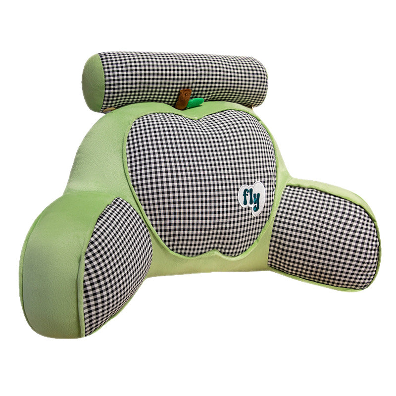 Comfortable support cushion with playful fruit design Stornfield