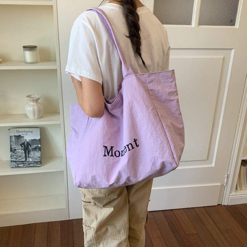 Spacious Canvas Tote Bag
