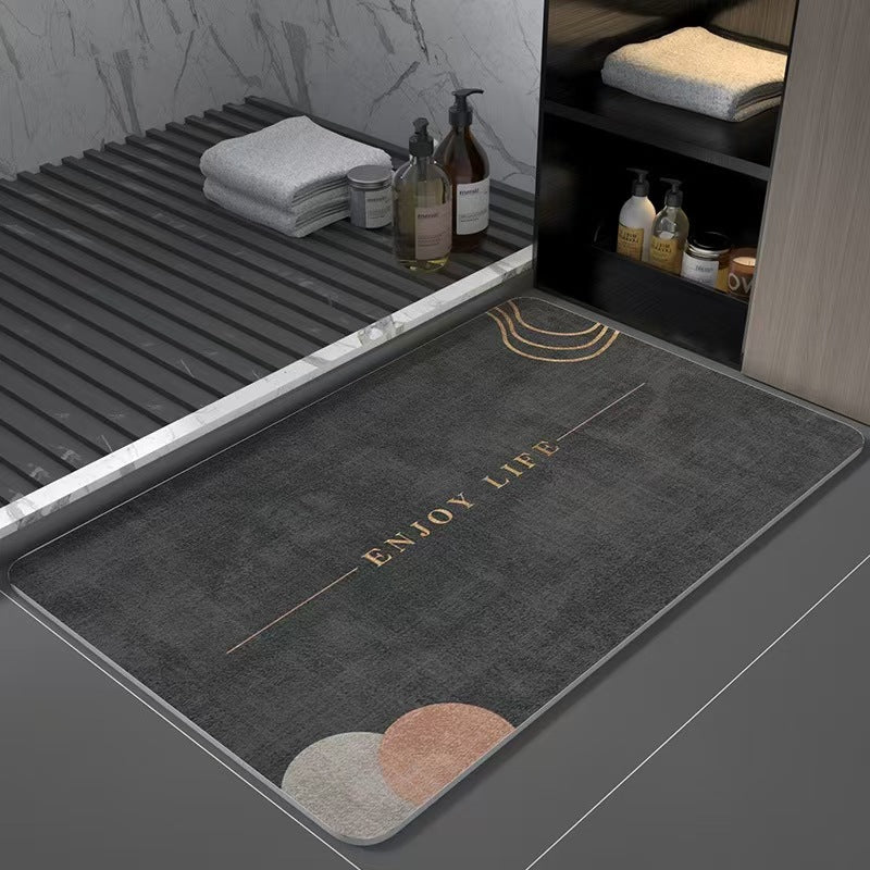 Stylish Geometric Bath Mat