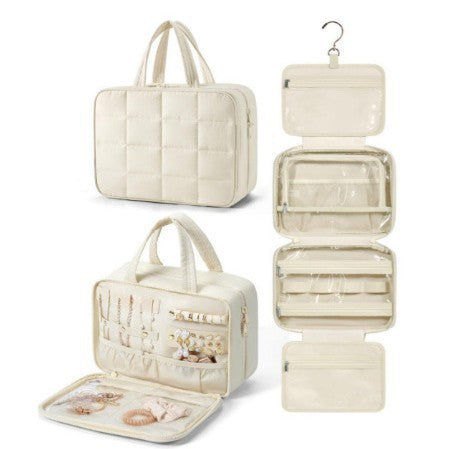 Women's cosmetic bag with organizer pockets Stornfield