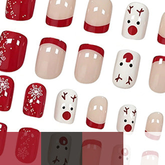 Festive Holiday-Themed Nail Art Stornfield