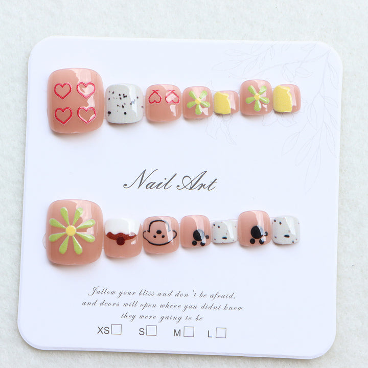 Artistic Themed Press-On Nail Collection Stornfield
