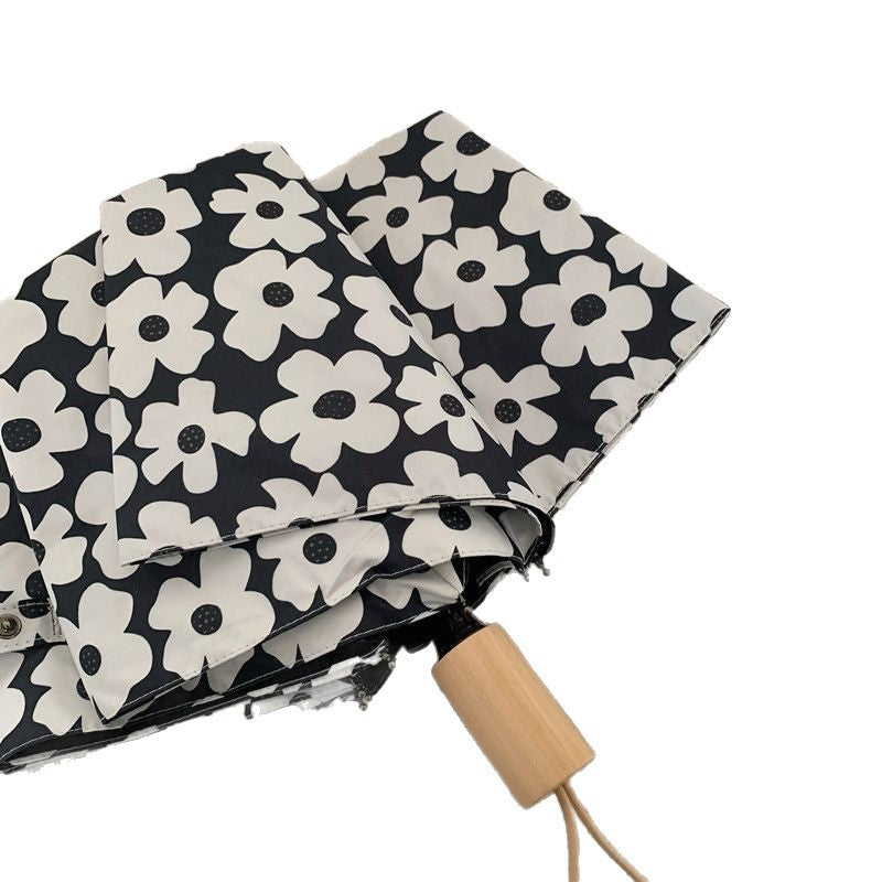 Women's Foldable Umbrella with Durable Fabric Surface Stornfield