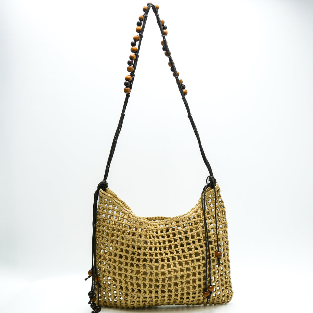 Handwoven shoulder bag with original design Stornfield