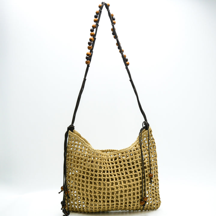 Handwoven shoulder bag with original design Stornfield