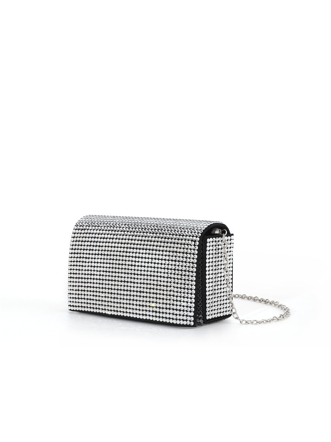 Glamorous Crystal-Embellished Evening Clutch