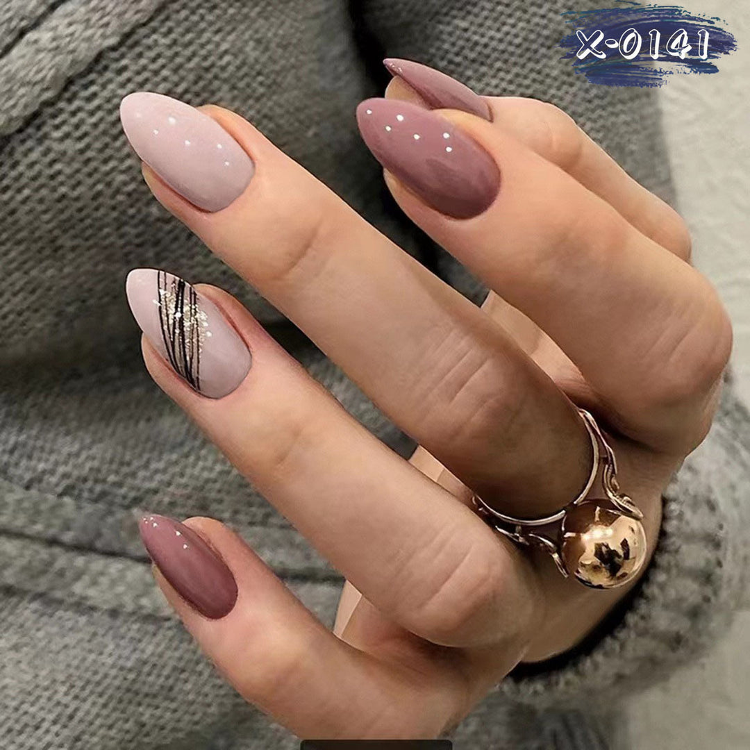 Elegant Stiletto Design Nail Art Set