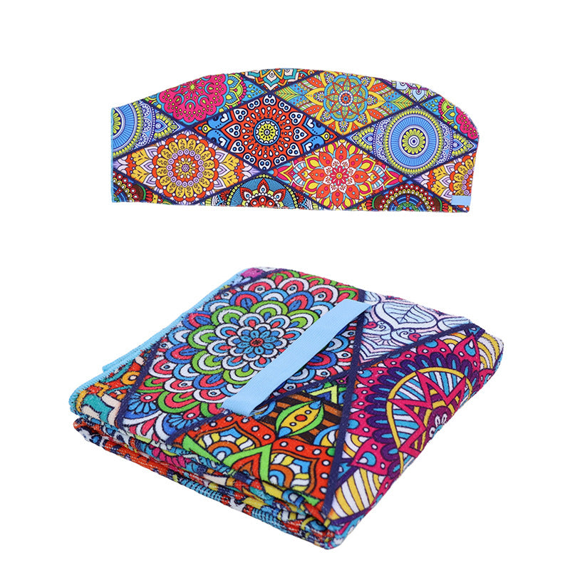 Shower cap with colorful print Stornfield