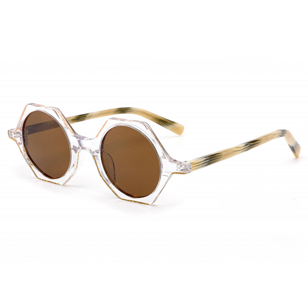 Women's fashionable sunglasses in unique hexagonal design Stornfield