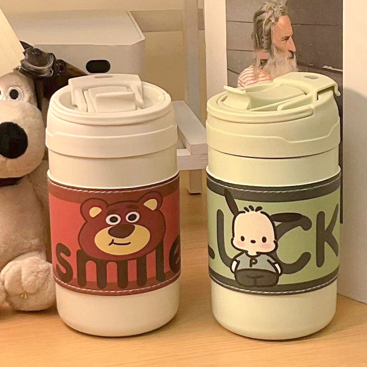 Women's Insulating Drinking Cup with Cheerful Animal Design Stornfield