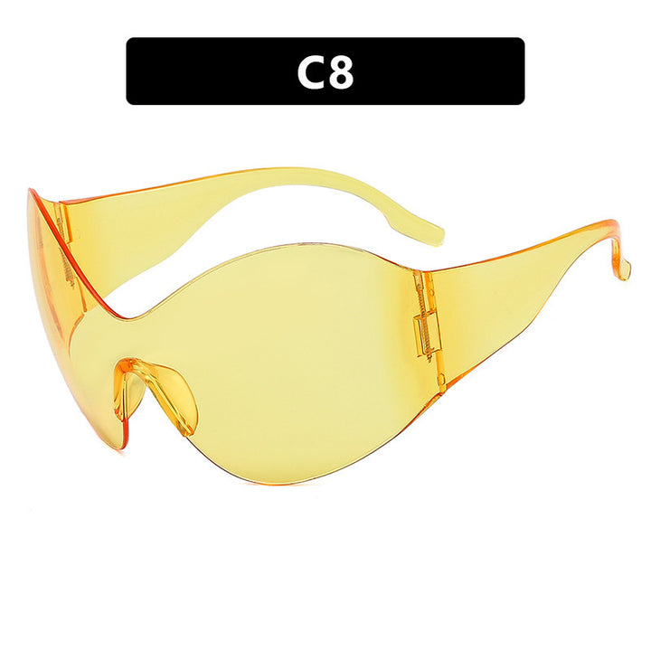 Women's visor-style sunglasses with innovative protection design Stornfield