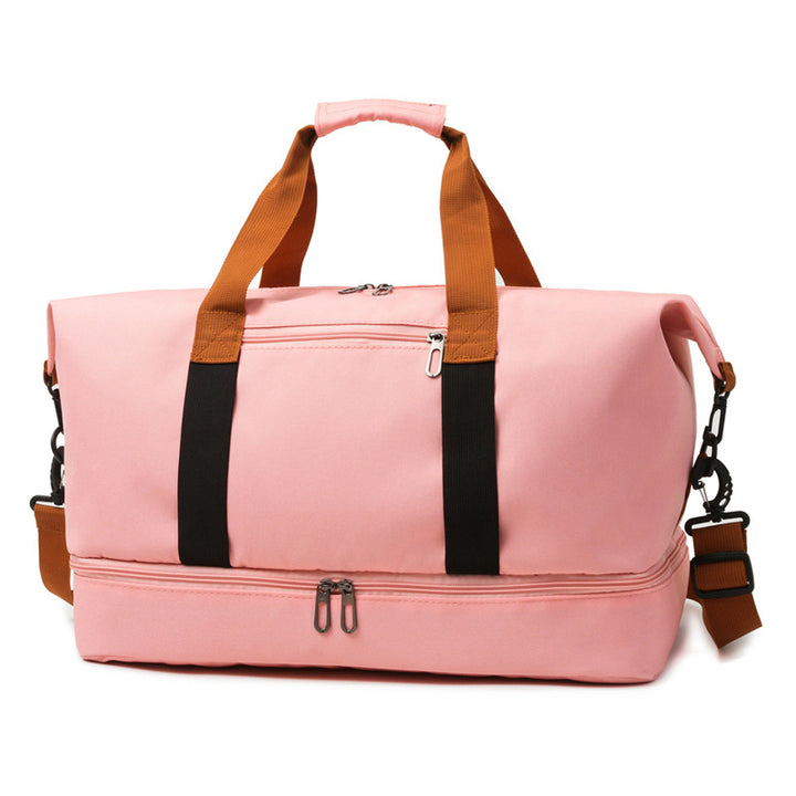 Sporty travel bag with adjustable shoulder strap and organizer compartments Stornfield