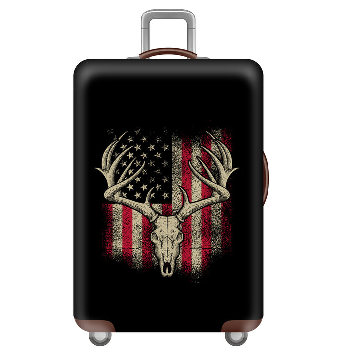 Unisex hard-shell suitcase with funny monster design Stornfield
