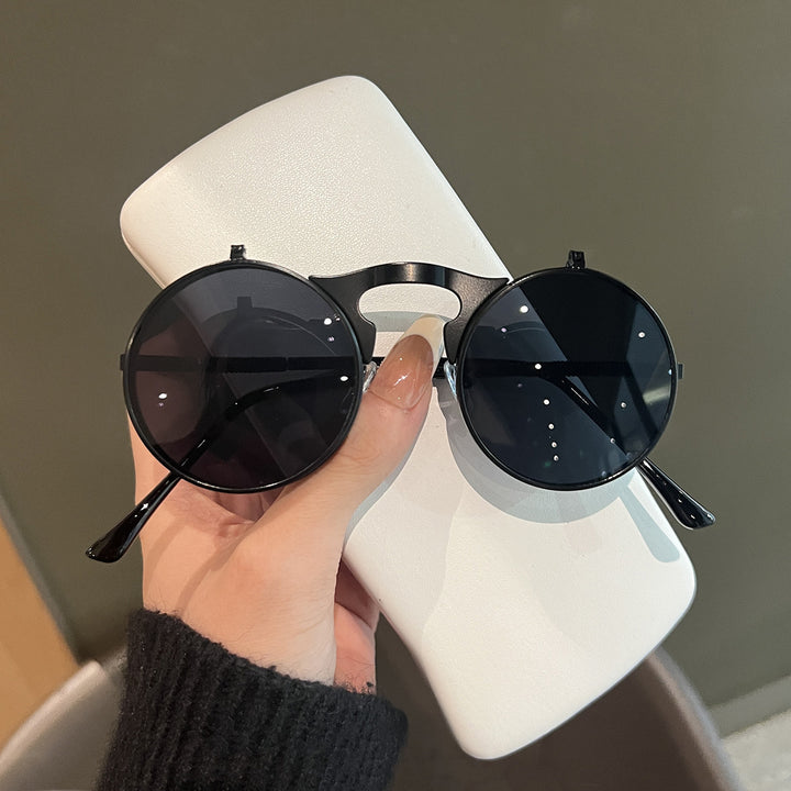Ladies Round Designer Sunglasses with Innovative Frame Stornfield