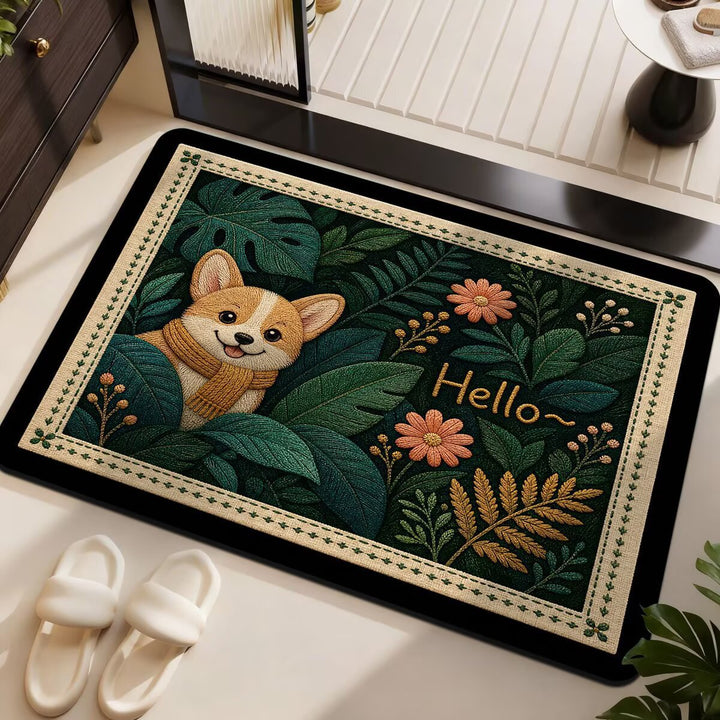Cat-Themed Indoor Area Rug