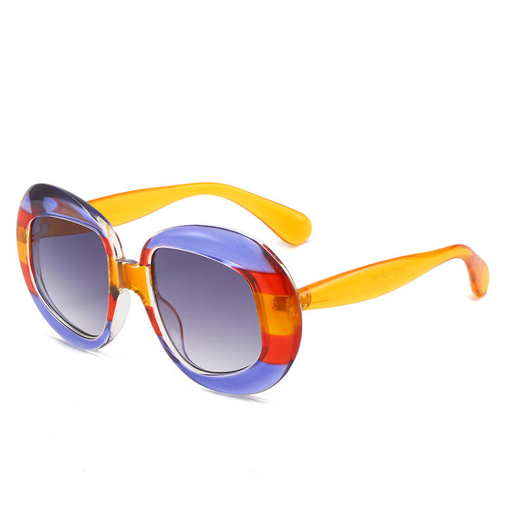 Vintage-Inspired Geometric Frame Sunglasses Stornfield