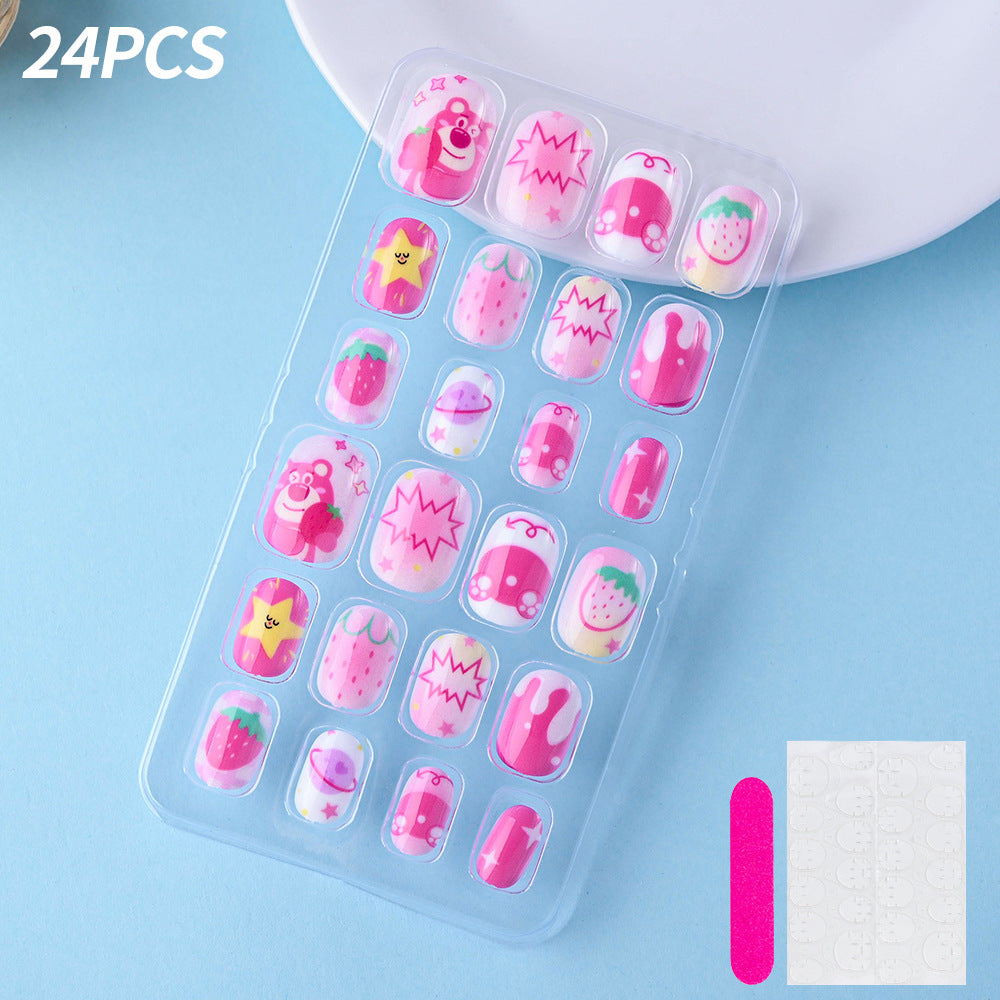 Themed Summer Beach Nail Art Press-On Nails Stornfield